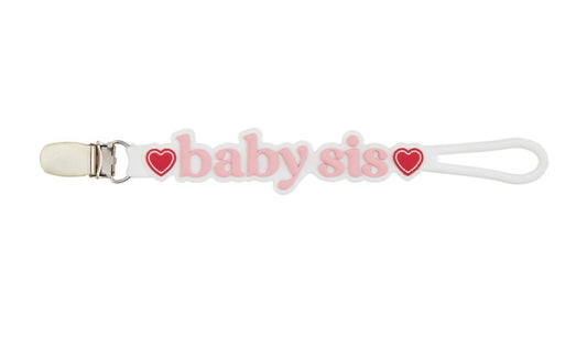 Pacifier Strap Baby Sis Silicone