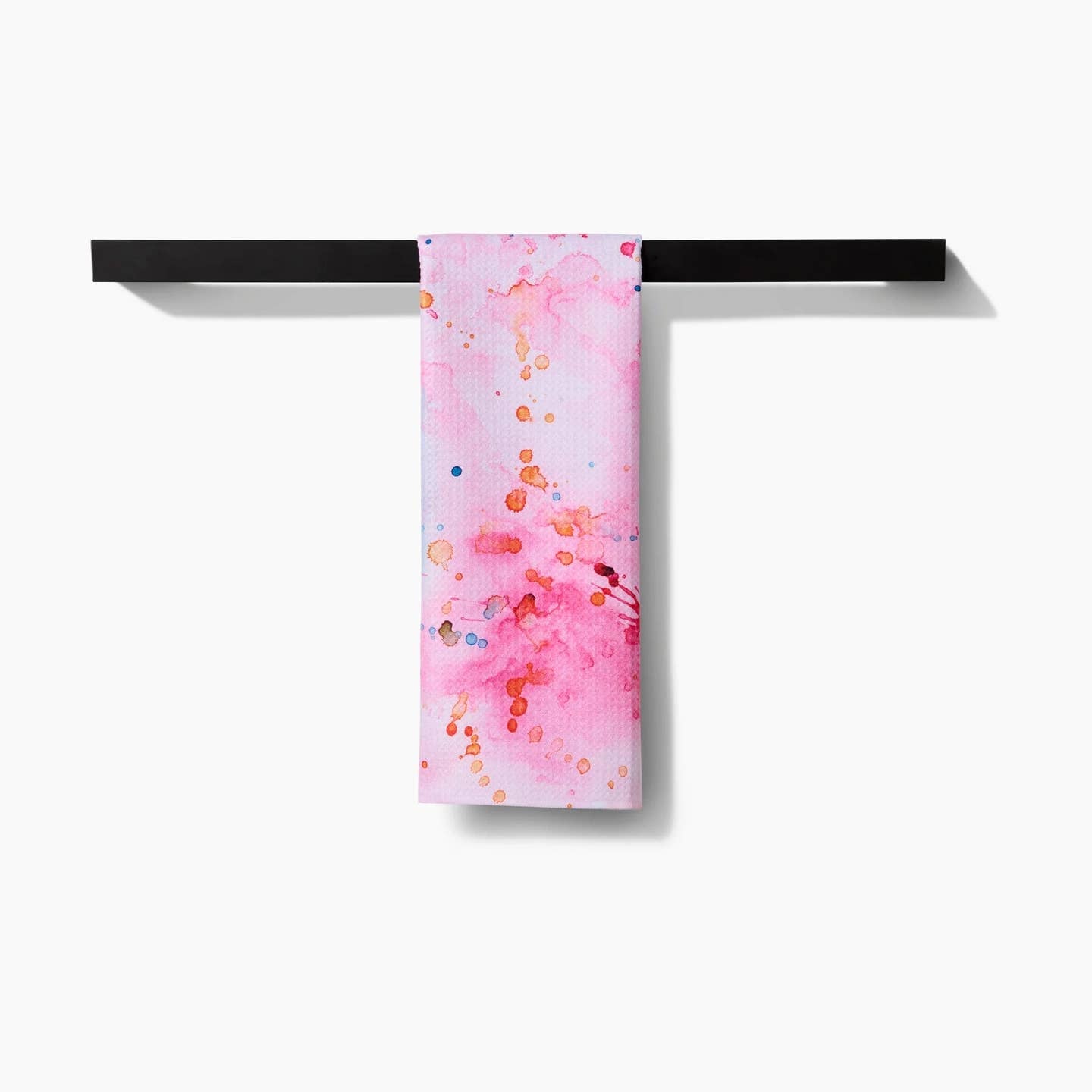 Geometry Splash of Love Tea Towel