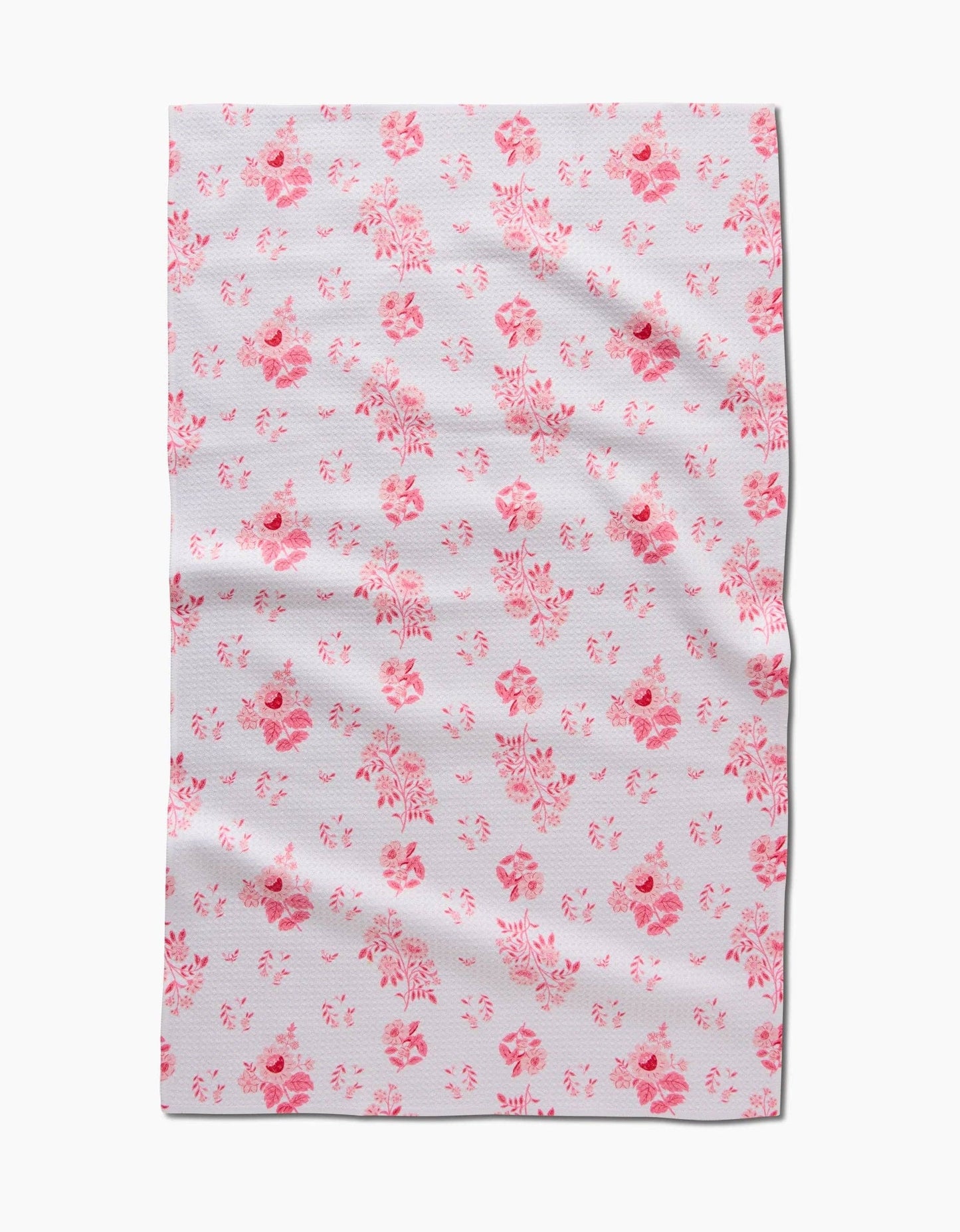 Geometry Petals Love Tea Towel
