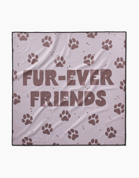 Geometry Fur Ever Friends Pet Towel
