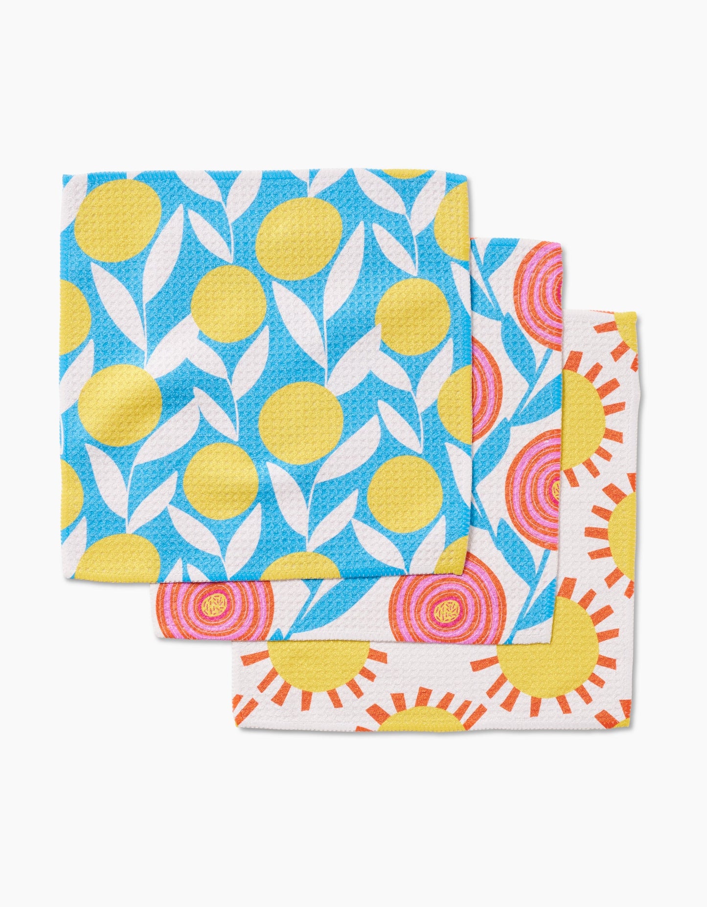 Geometry Parade Dish Cloths