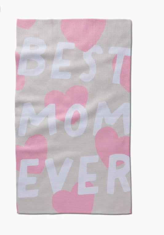 Geometry Mom Magic Tea Towel