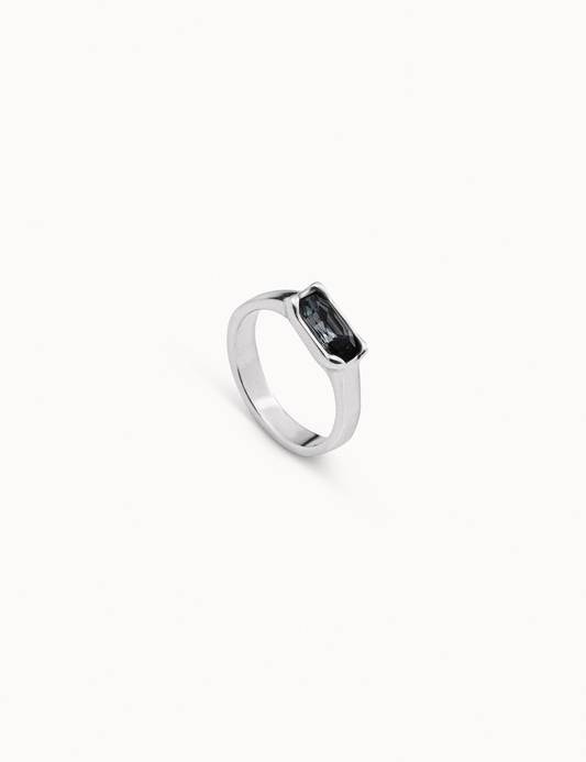 UNO de 50 Cobra Silver Ring