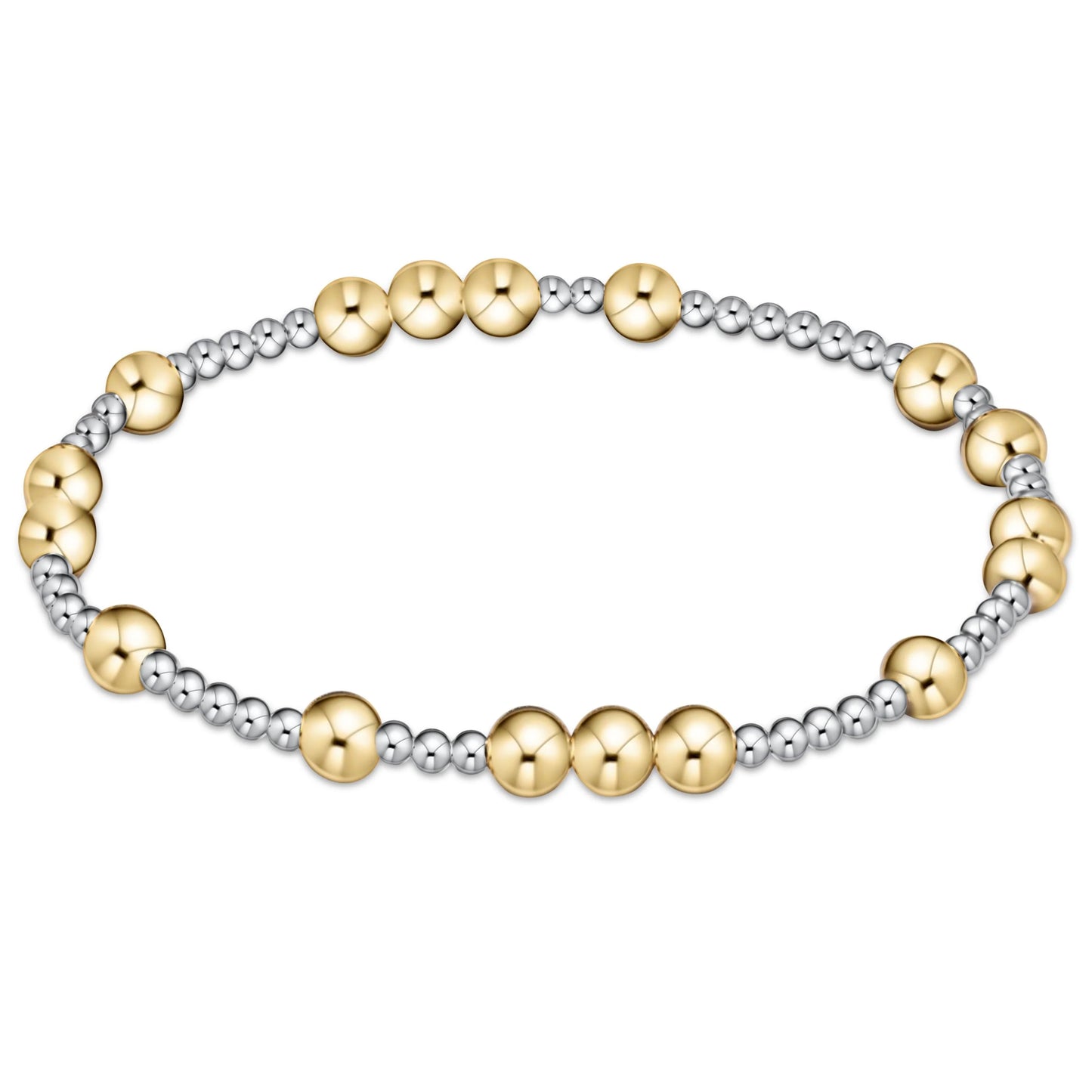 ENewton Extends Hope Unwritten 5mm Bead Bracelet Mixed Metal