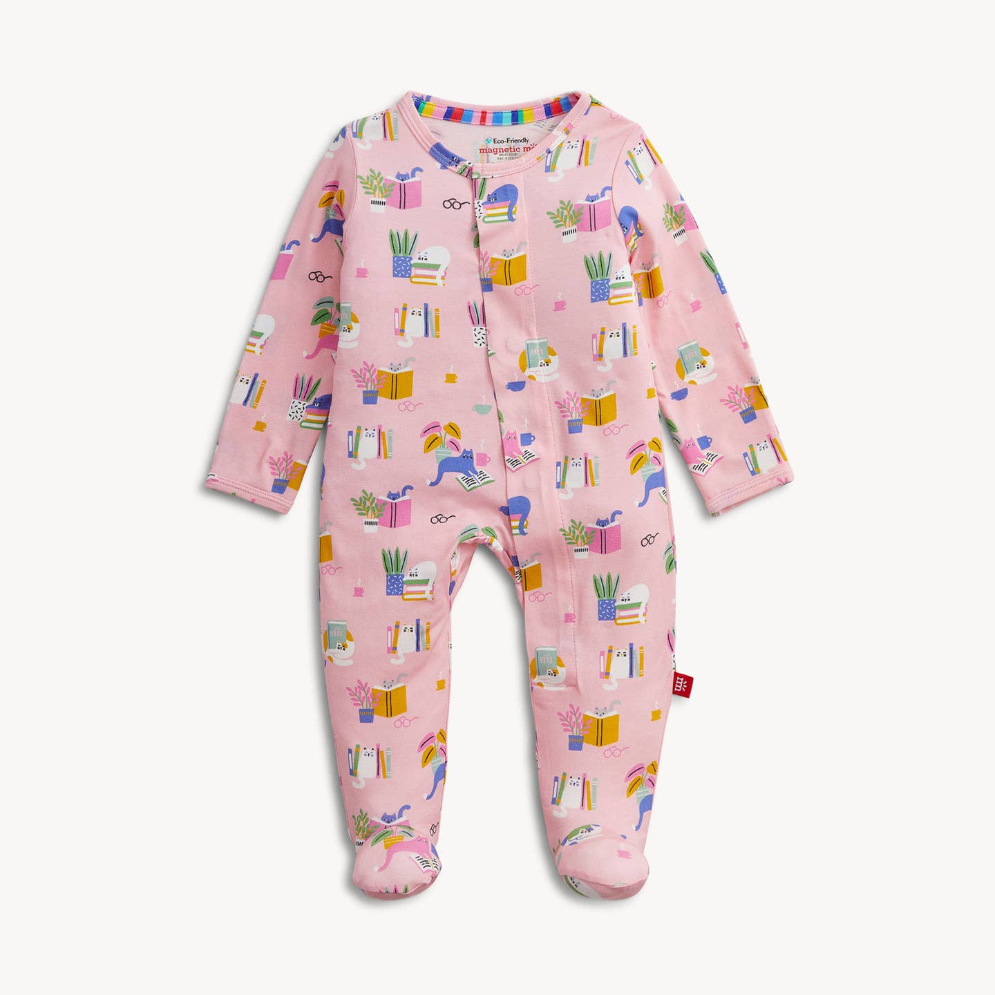 Pink Magnetic Me sleeper with cats