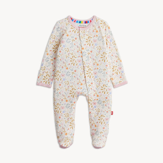 Cream modal sleeper featuring little pigs