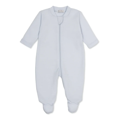 Light blue blessings footie