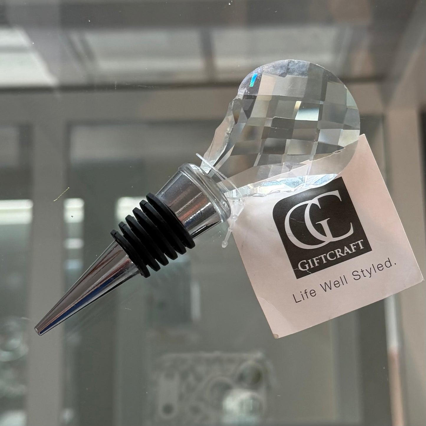 Crystal Wine Stopper