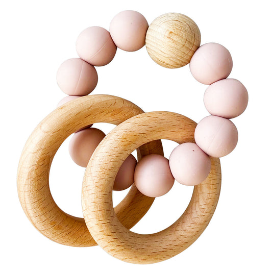 Alimrose Teether Ring Set Petal