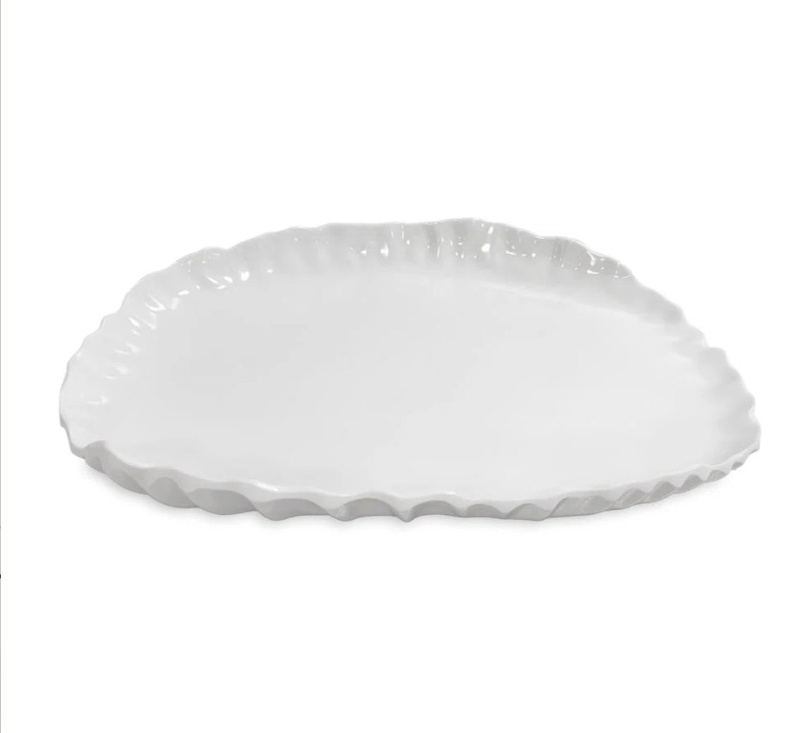 Beatriz Ball VIDA Bloom Pinched Large Oval Platter