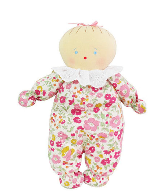 Alimrose Asleep/Awake Baby Doll Rose Garden  10”