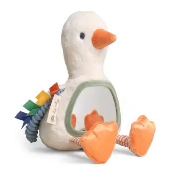Itzy Ritzy Bitzy Goose Sensory Tummy Time Mirror