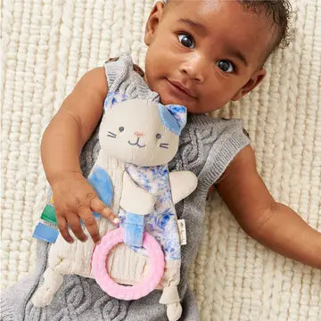 Itzy Ritzy Bitzy Crinkle Teether - Kitty