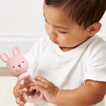 Itzy Ritzy Pink Bunny Sweetie Rattle