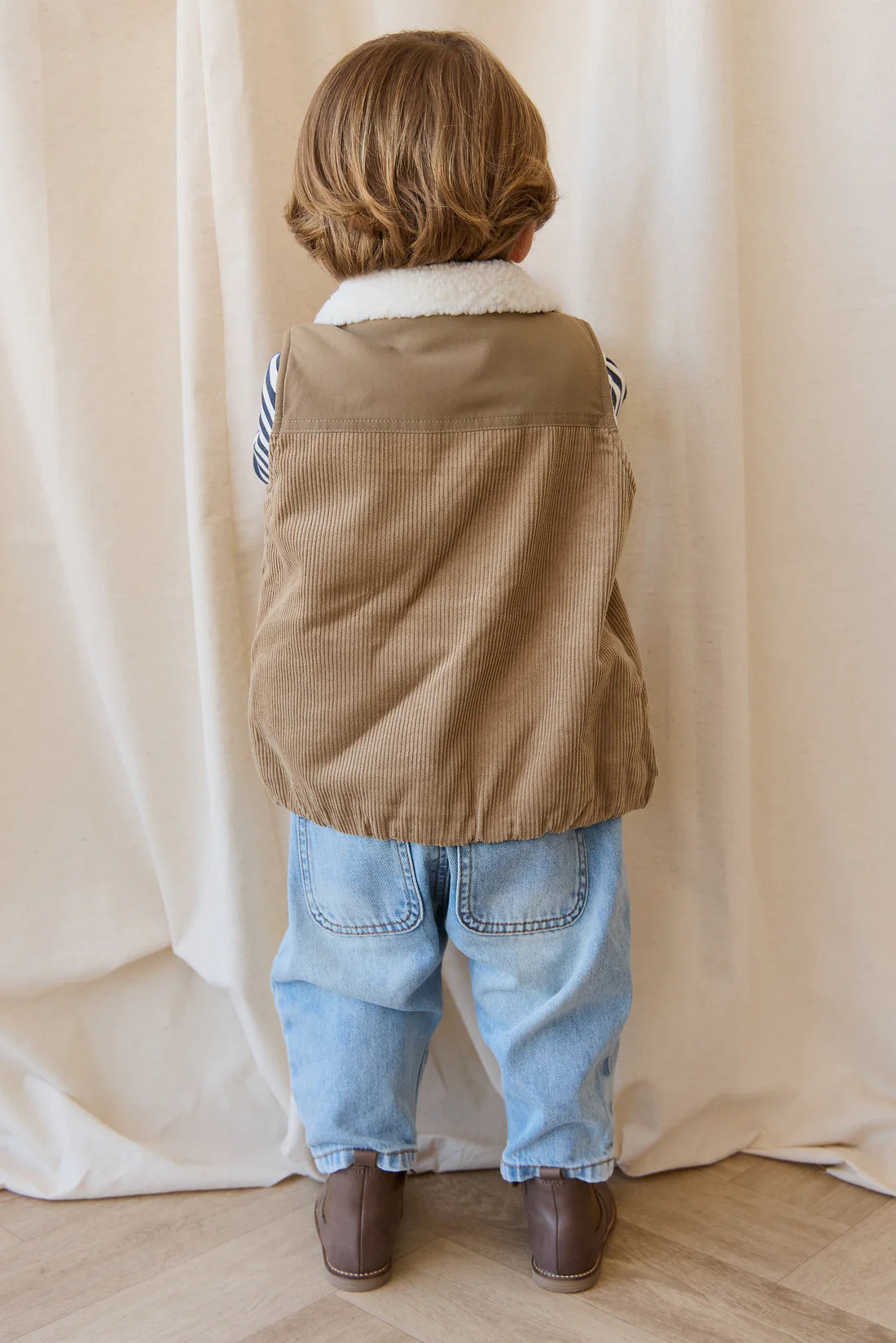 Spencer Vest Brioche/Pecan 3YR