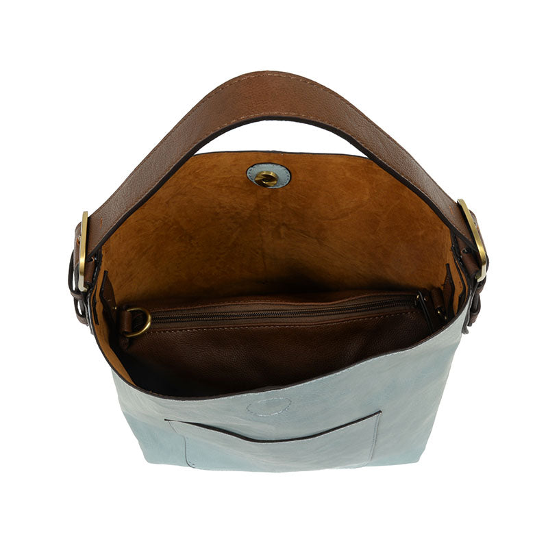 Joy Susan Classic Hobo Handbag Blue Sugar