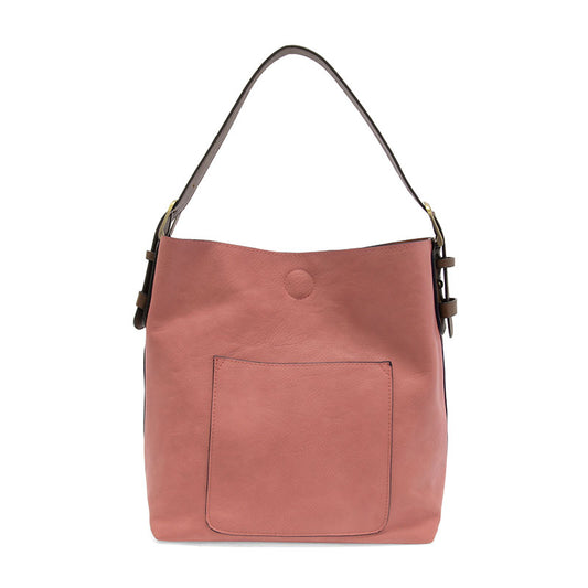 Joy Susan Classic Hobo Handbag Clay Pink