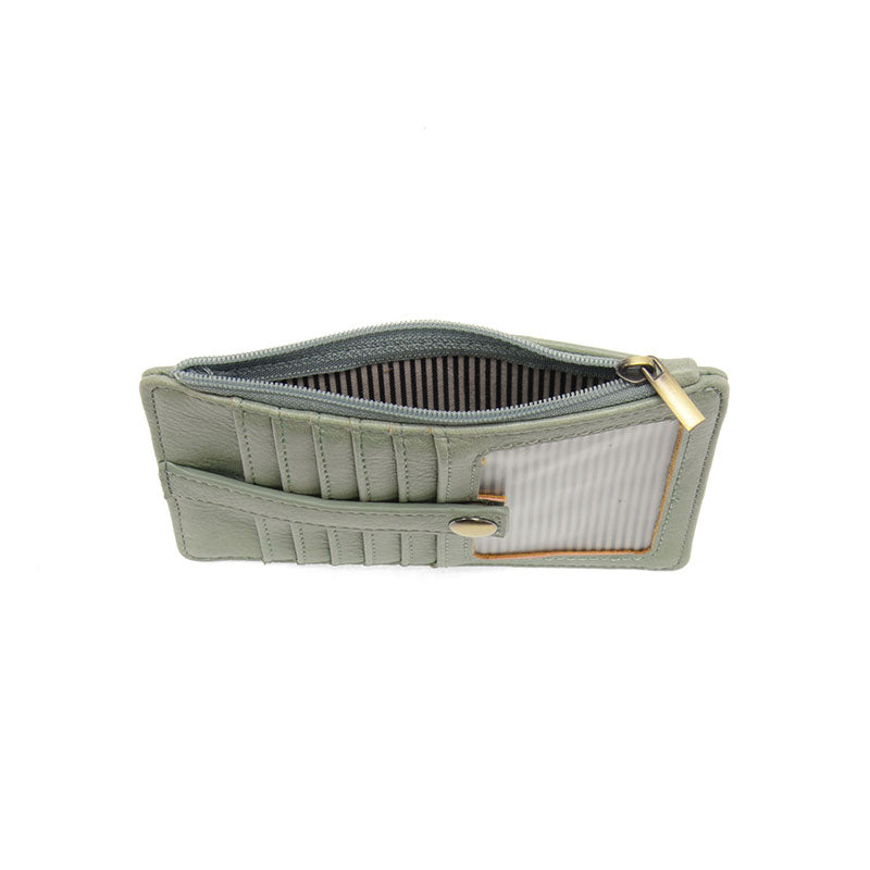 Joy Susan New Penny Mini Travel Wallet Dusty Sage