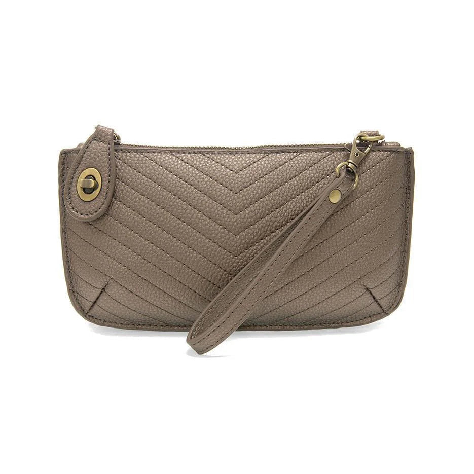 Joy Susan Quilted Mini Crossbody Wristlet Clutch