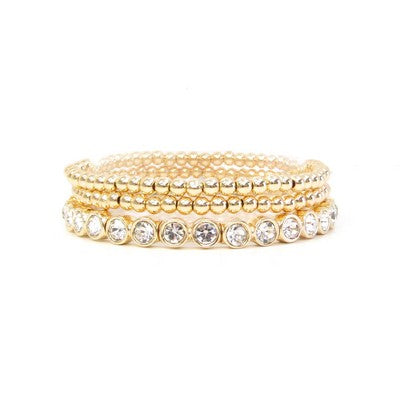 Meghan Browne Logan Gold Bracelet