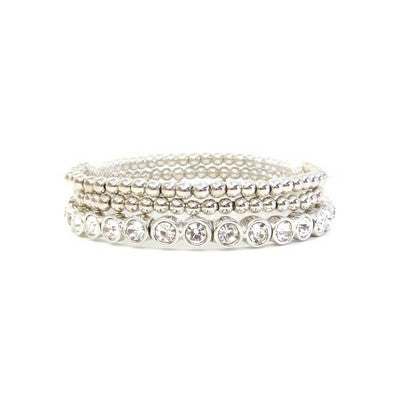 Meghan Browne Logan Silver Bracelet