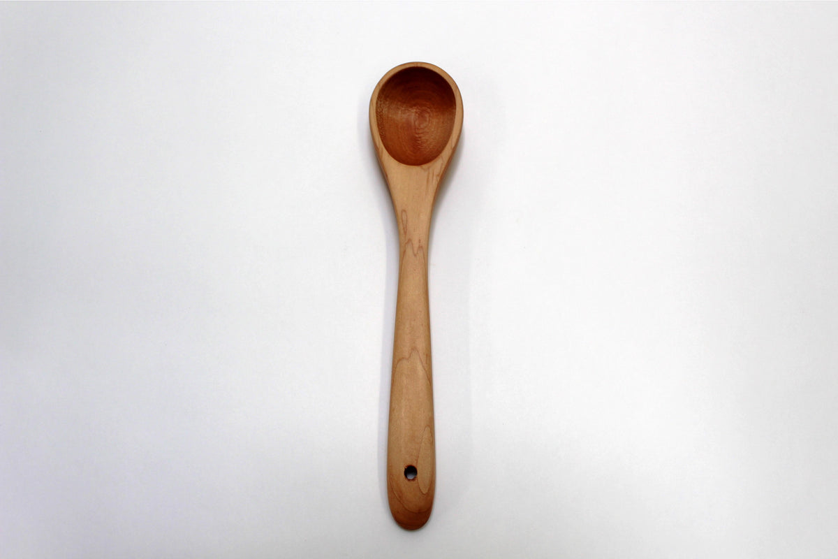 MSS12 Maple Serving Spoon 12 inches by Holland Bowl Mill
