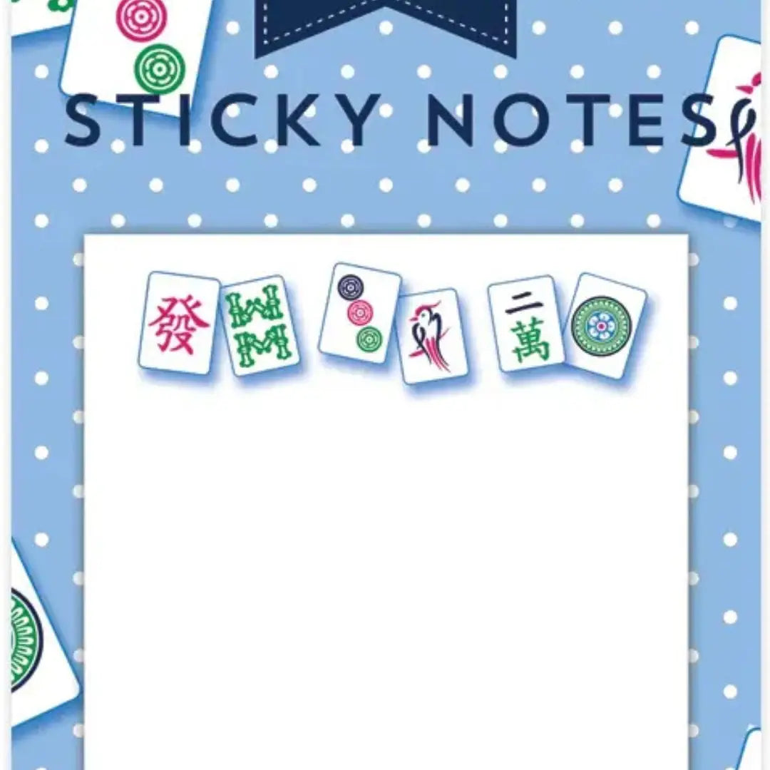 Mahjong single sticky notes