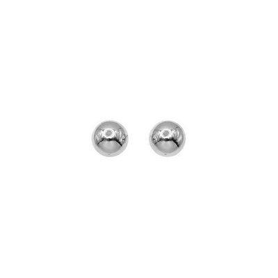 Meghan Browne ZOLA-SV zola silver ball stud earrings 