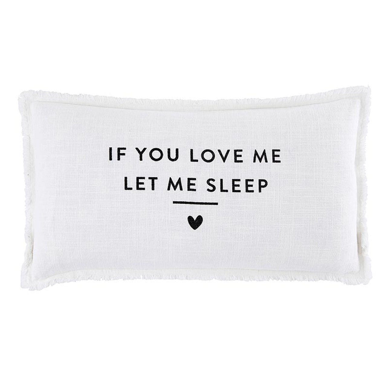 Bella Let Me Sleep Lumbar Pillow