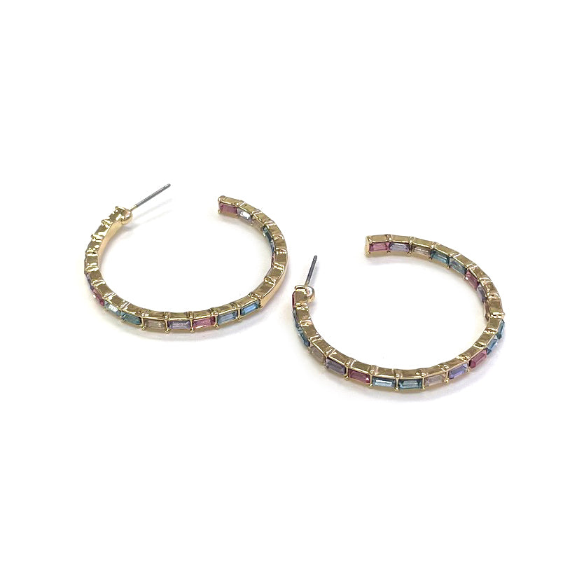 Meghan Browne Nash Light Multi Colored Earrings