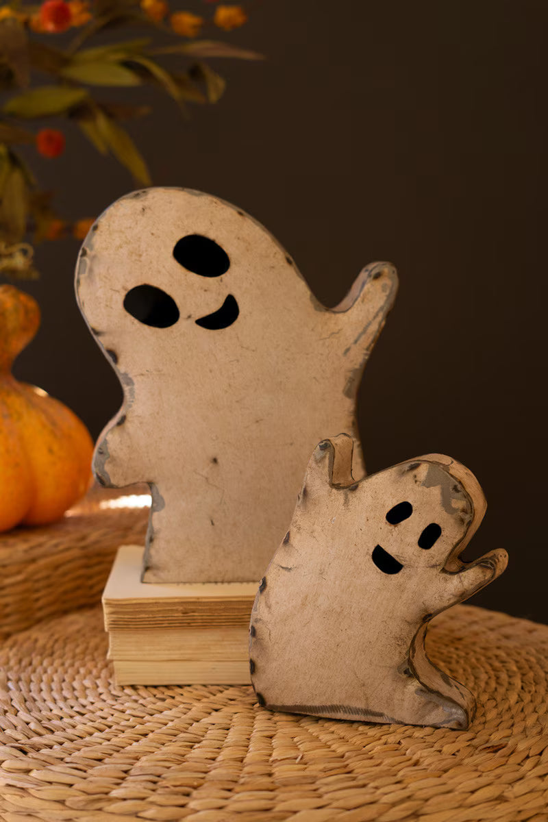 Recycled Iron Halloween Ghosts