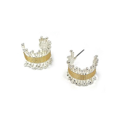 Meghan Browne Nyra Silver Earrings