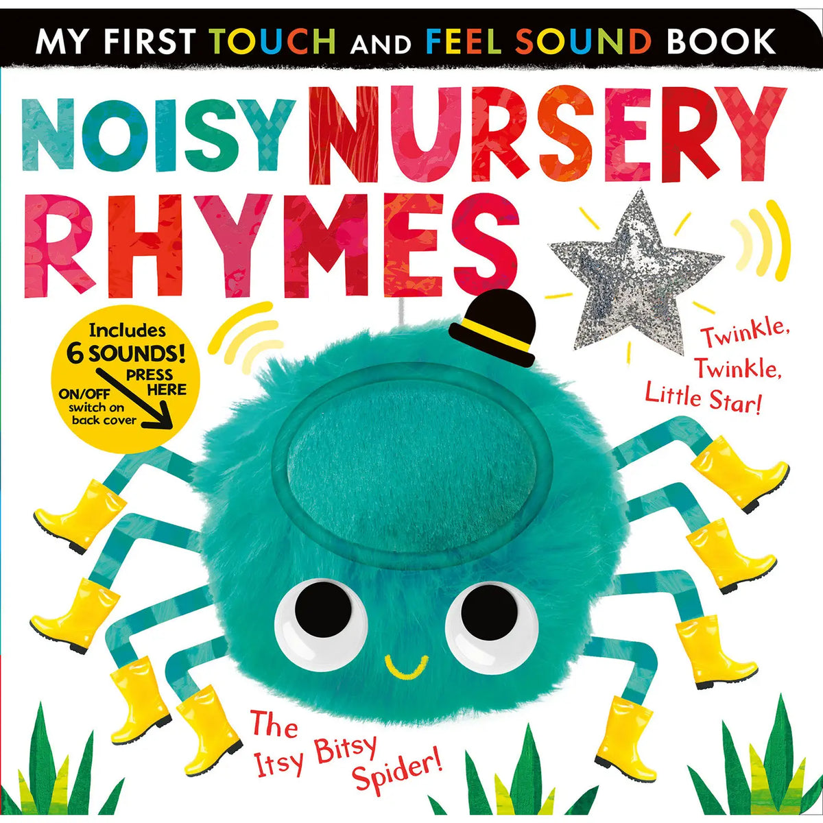 Penguine random house childrens book noisy nursery rhymes part of the my first touch and feel sound book collection