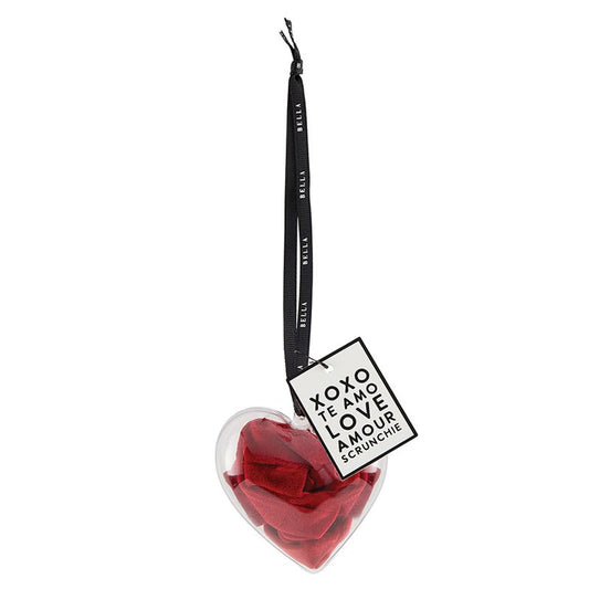 SALE Bella Beauty Heart Scrunchie Ornament