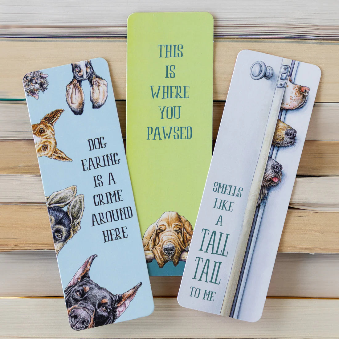 Hester & Cook Dog Tales Bookmark Set of 3
