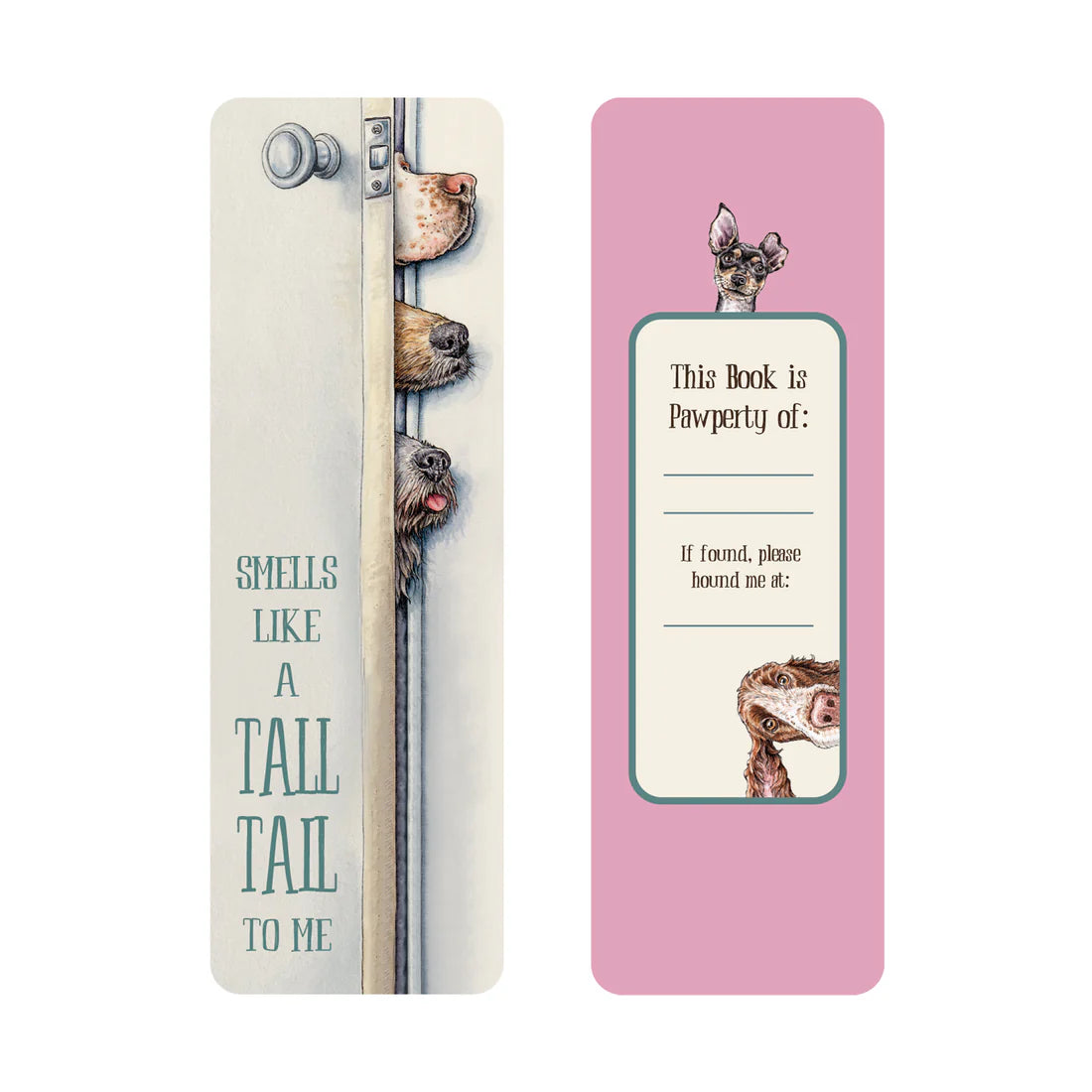 Hester & Cook Dog Tales Bookmark Set of 3