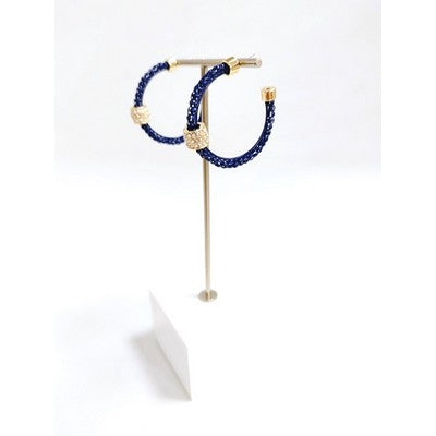 Meghan Browne Pipa Blue Earrings