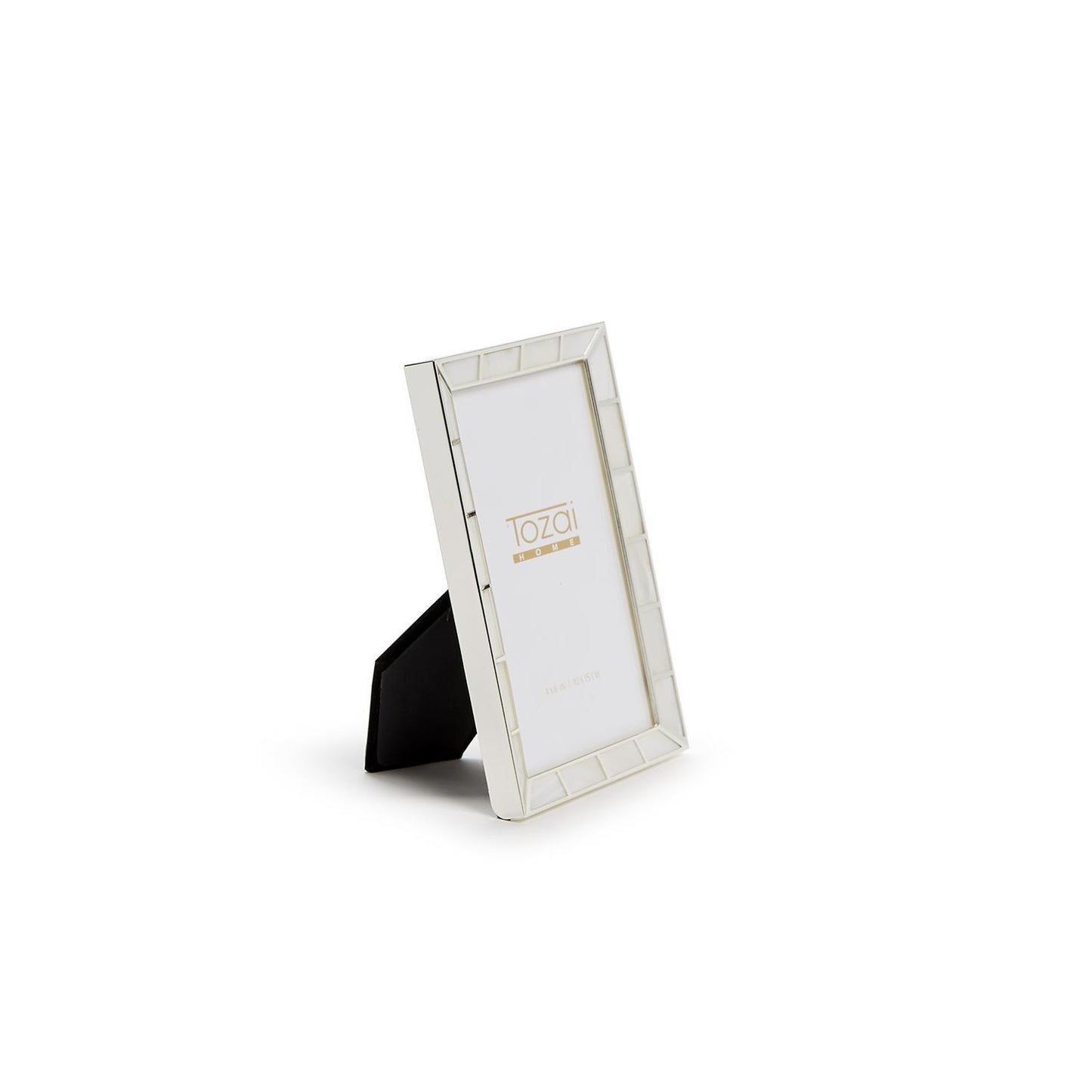 Silver Photo Frame with Mother of Pearl 4x6