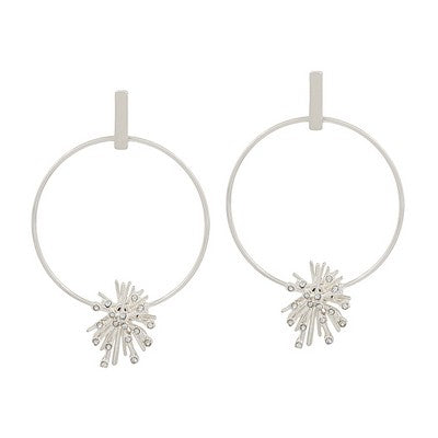 Meghan Browne Pope Silver Earrings