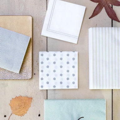 Vietri Papersoft Napkins Dot Cocktail