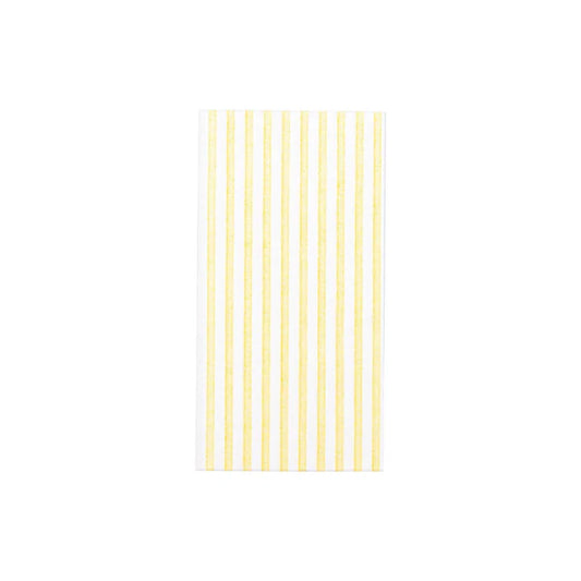 Yellow vertical stripes on a white background