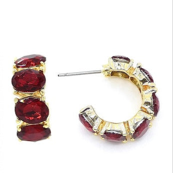 Meghan Browne Quin Ruby Earrings