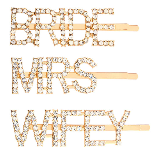 Bella Bride Crystal Hair Pins
