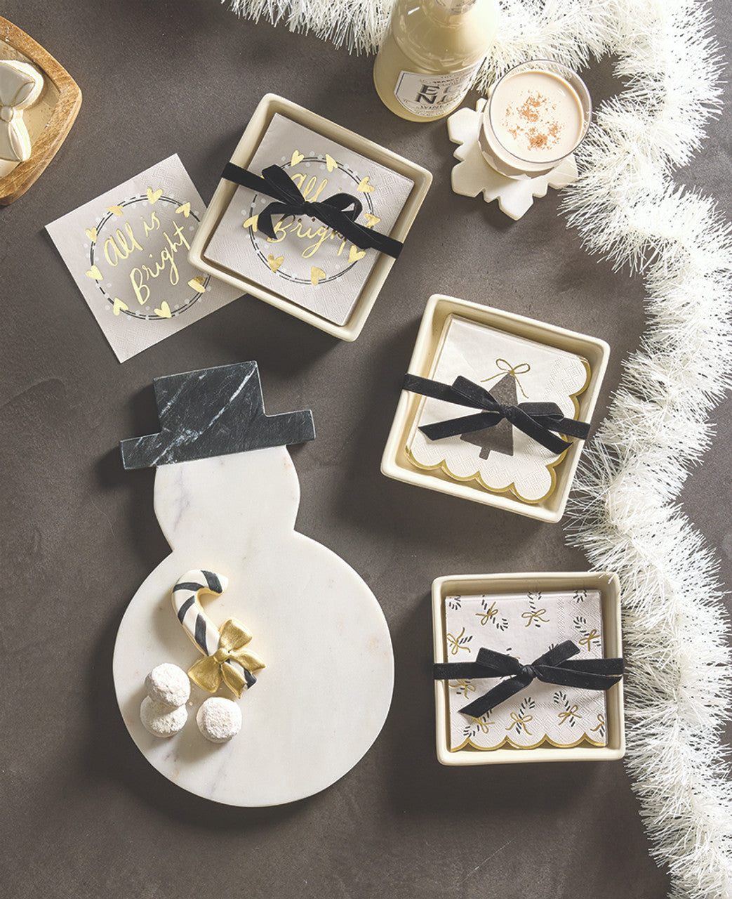 Snowman Marble Board