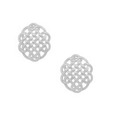 Meghan Browne Rice Silver Earrings