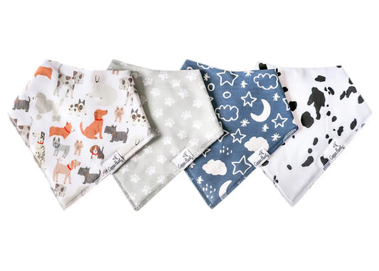Copper Pearl Rufus Bandana Bib Set