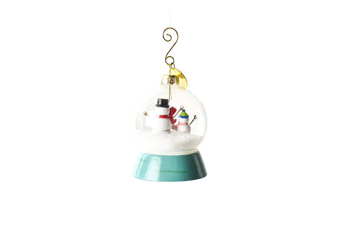 Coton Colors Frosty Snow Globe Shaped Ornament