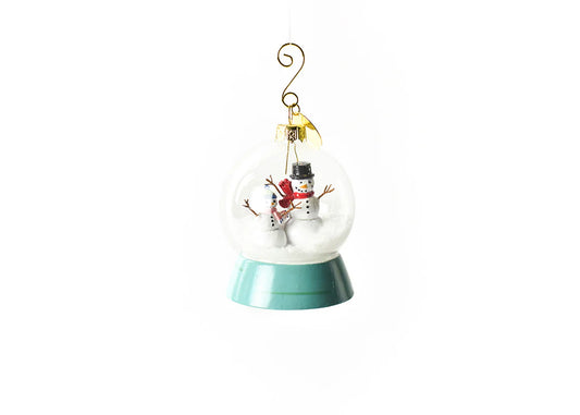 Coton Colors Frosty Snow Globe Shaped Ornament