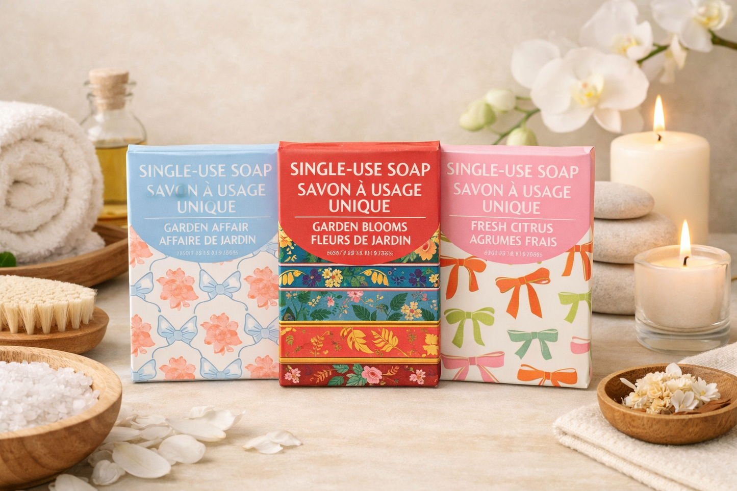 STudio Oh! Single use soap sheets in multiple scents available at the little exchange