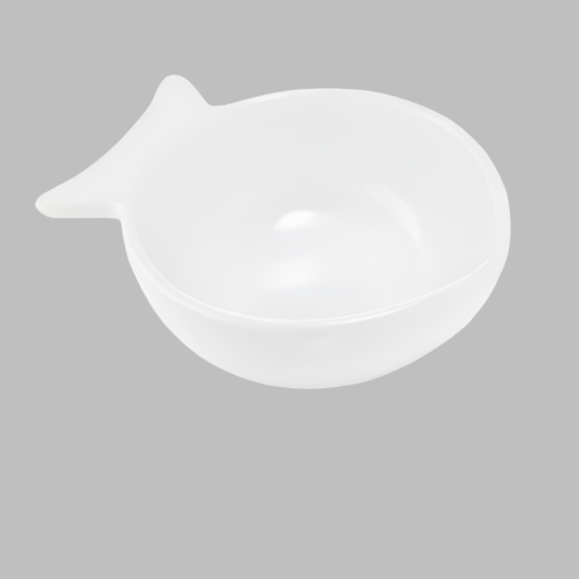 Gurglepot Fish Dip Bowl White